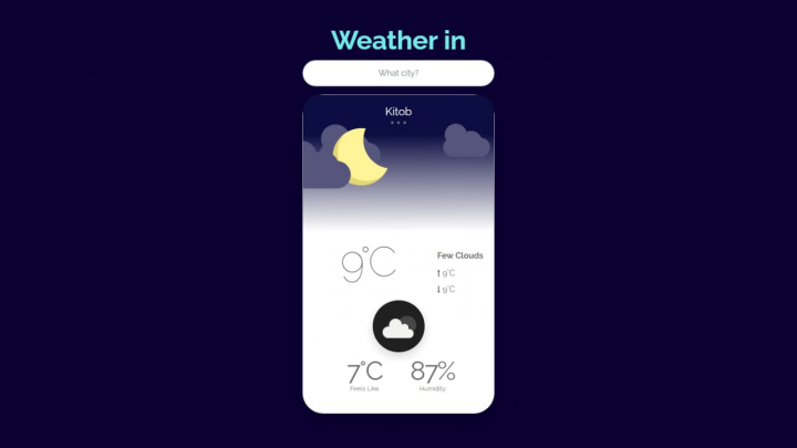 Weather App with JavaScript