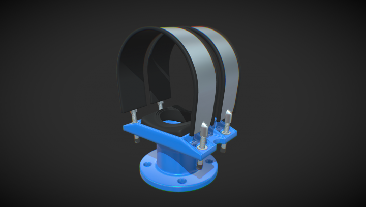 3D plumbing model for online store