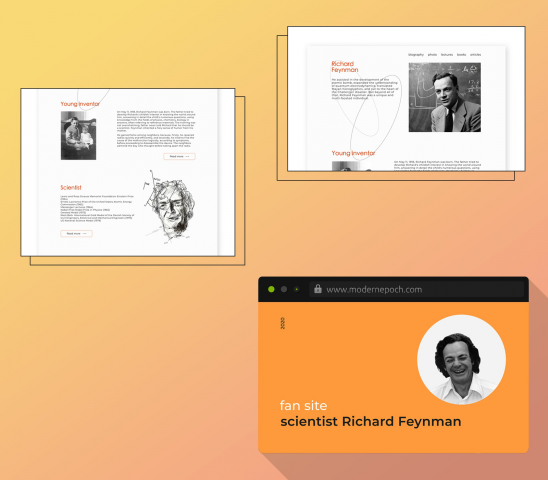 fan site Richard Feynman