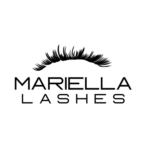 Logo for master lashes 