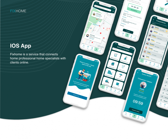 IOS App Fixhome