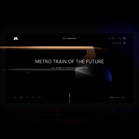 Metro train of the future