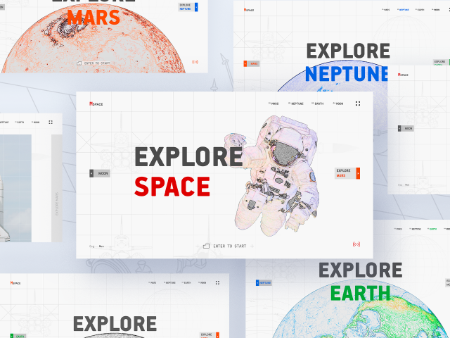 Explore space