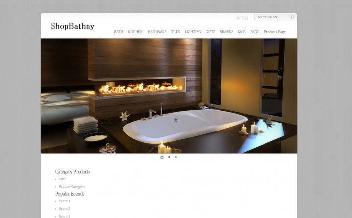 Shopbathny -      WordPress