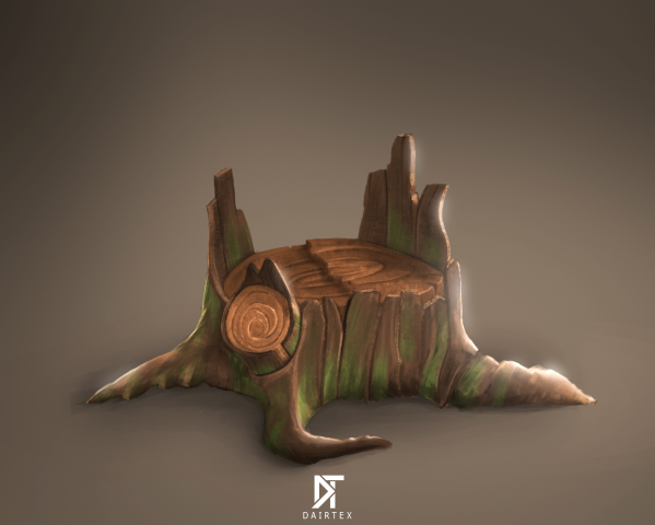 Forest stump