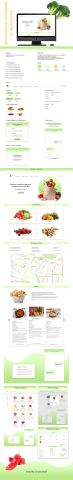 Сайт по доставке овощей и фруктов