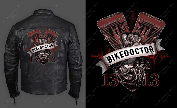 Motor Medical Crew / BikeDoctor / Memento Mori /  deo976