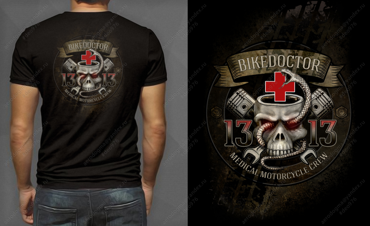 Motor Medical Crew / BikeDoctor / Memento Mori /  deo976