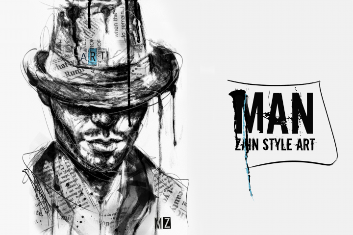 Man (Zain Style Art)