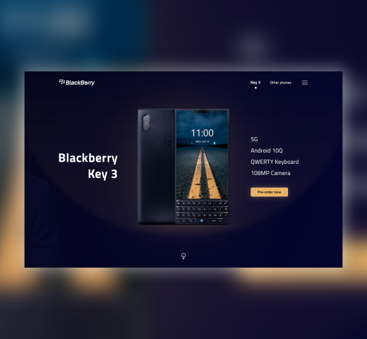 Blackberry Key 3