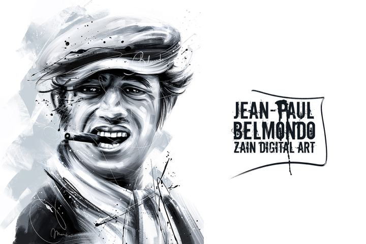 Jean-Paul Belmondo (Zain Digital Art)