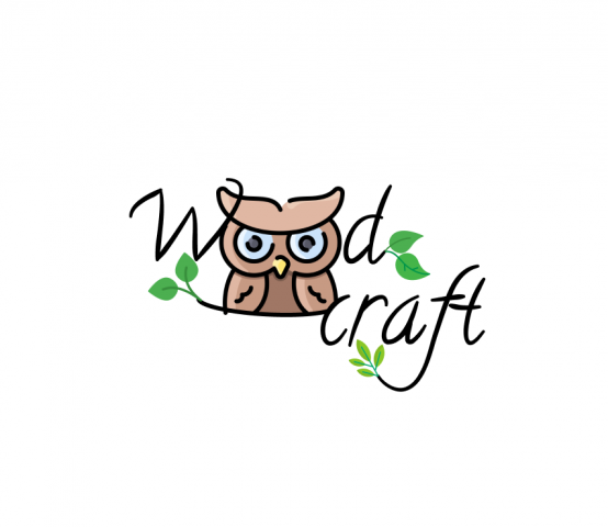 Wood carving workshop logo