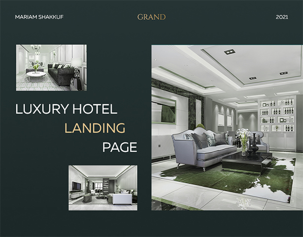 Luxury Hotel | Landing Page