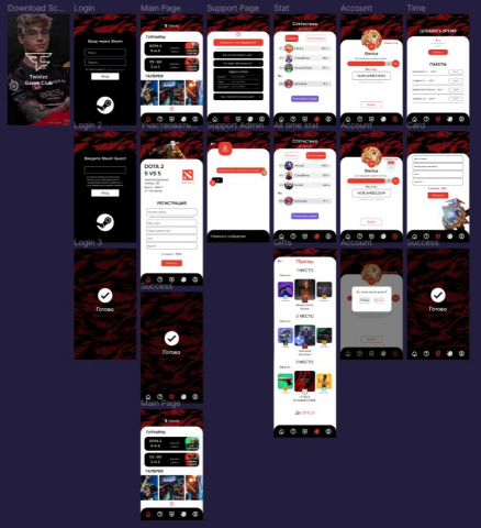 UX/UI Design for Mobile app