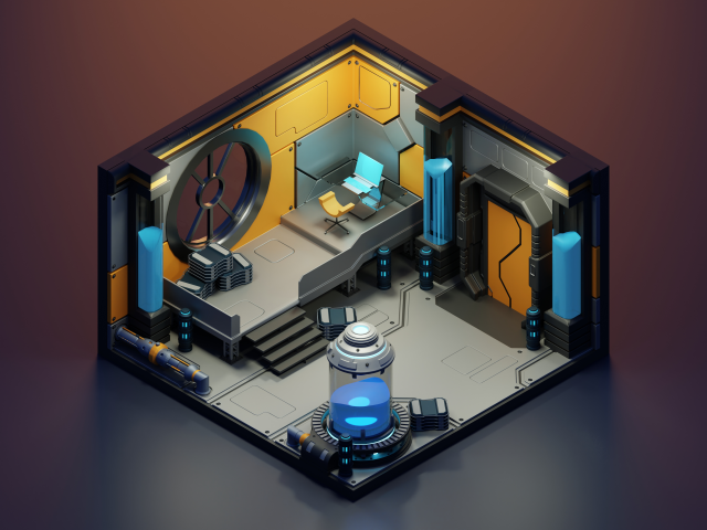 Sci-fi room