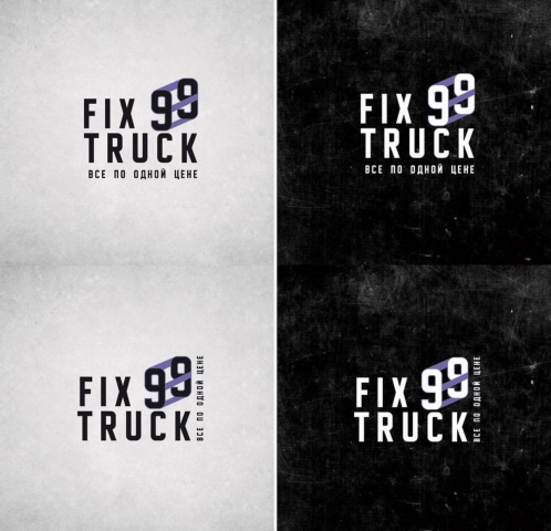Logo fix truck