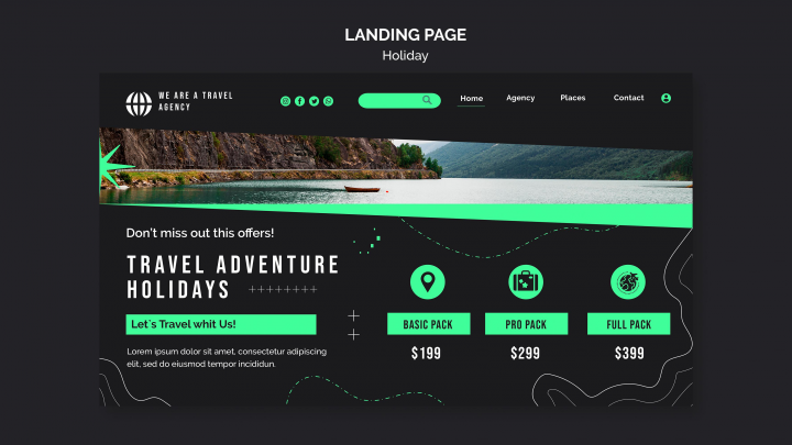 Pixel-perfect   (Landing page)