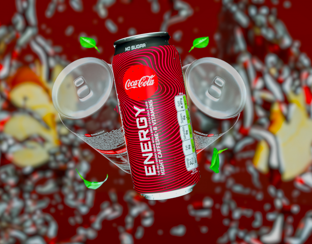 Coca Cola Energy Drink / Motion Graphic