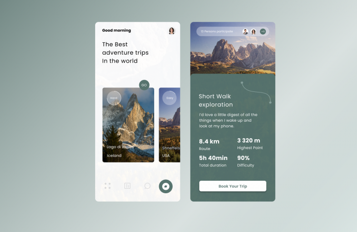 Mobile App for travellers