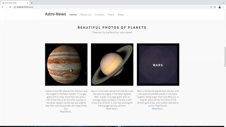 Wordpress Astronomy News