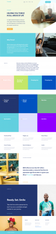 Thrivetalk (Верстка главной страницы)