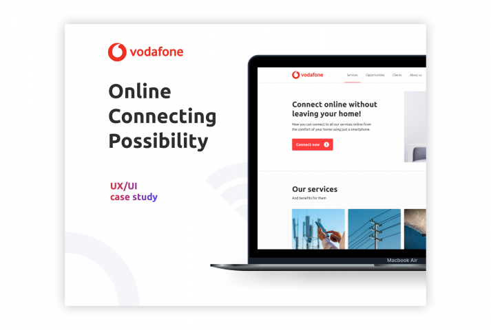 Vodafone — Landing  Page