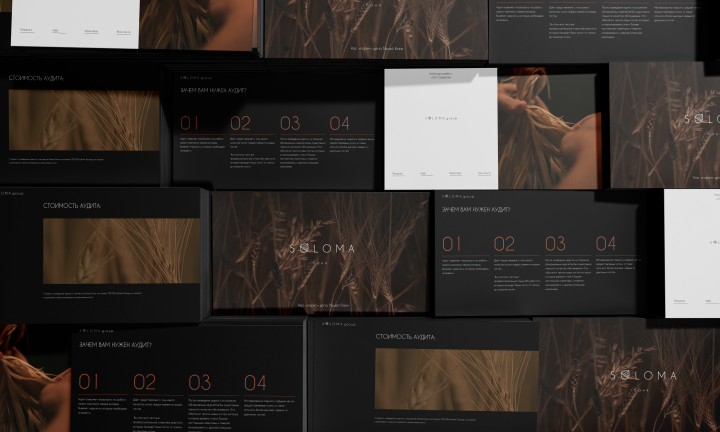 Soloma presentation design