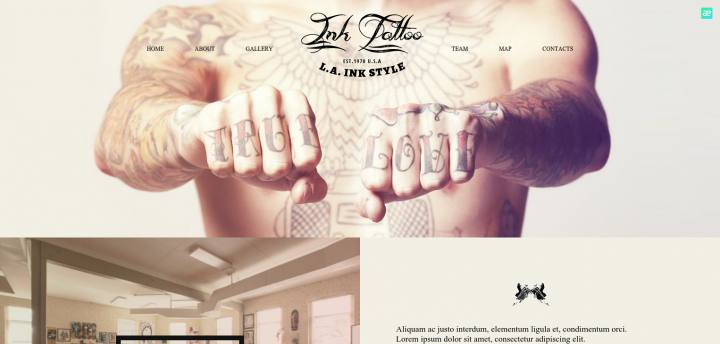 InkTatoo | Landing Page