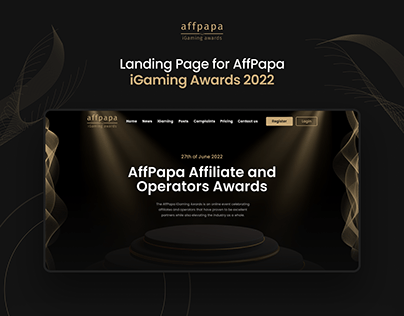 AffPapa iGaming Awards 2022 | Landing Page