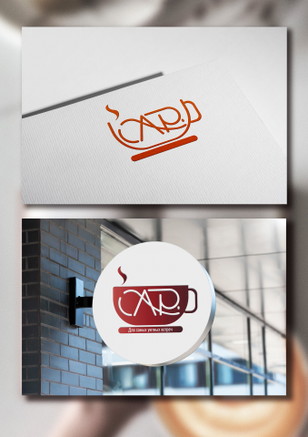 Логотип для кофейни. Cap