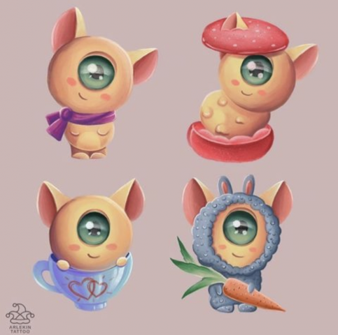 One Eye Baby character 