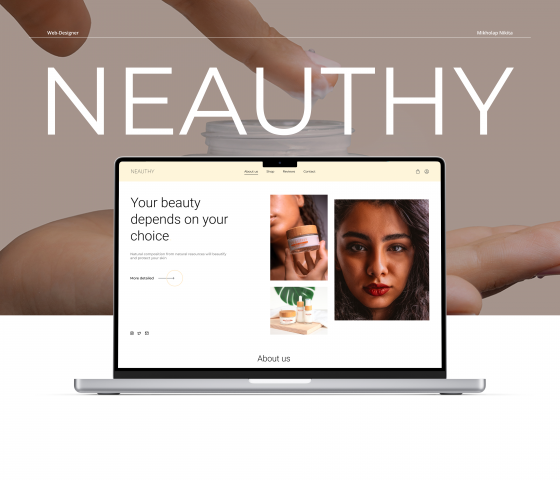 Landing Page "NEAUTHY"