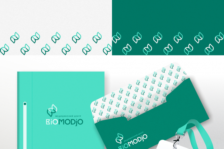 Логотип для Центра эстетической медицины Biomodjo