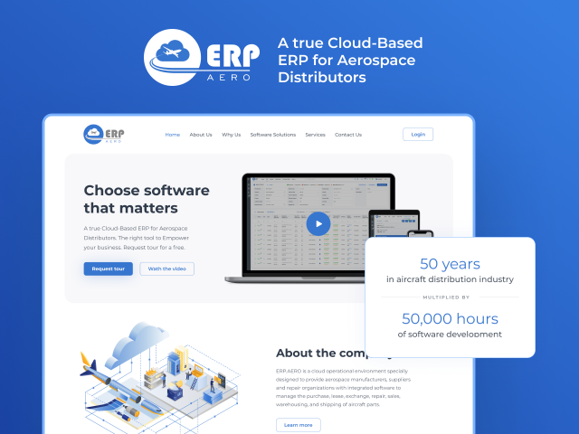 ERP.aero | Корпоративный сайт