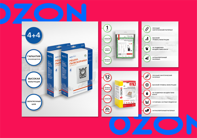 Инфографика для карточки Ozon