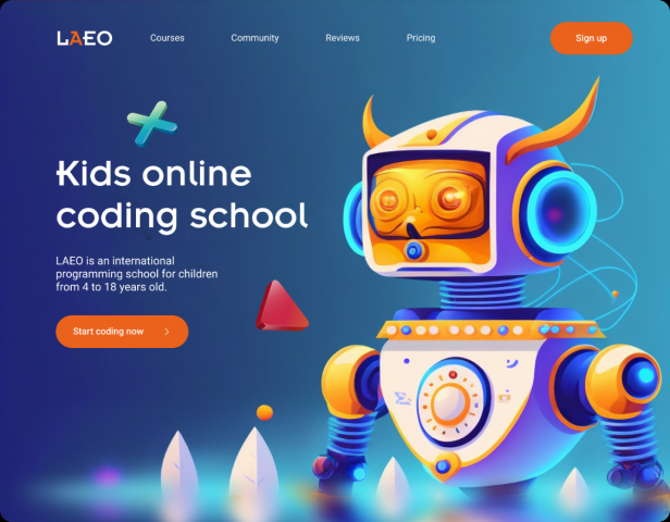 LAEO - Kids Coding Online School