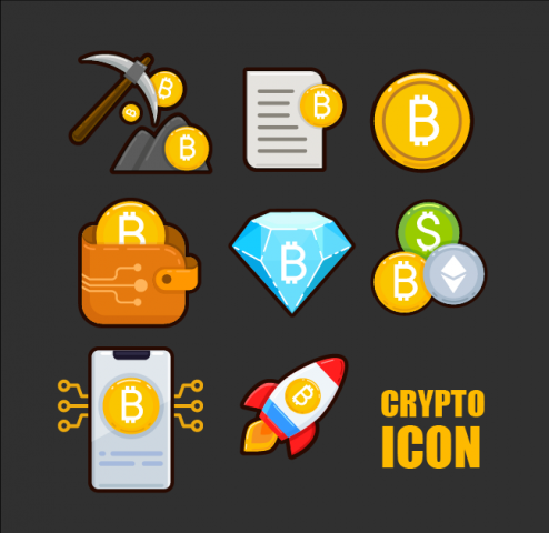 Crypto Coin Icon