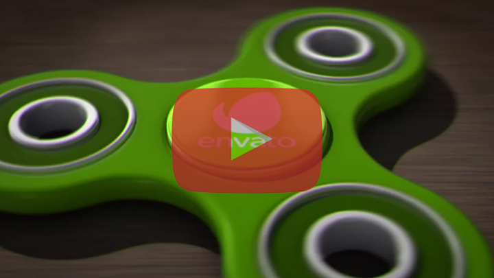 Fidget Spinner Logo Reveal