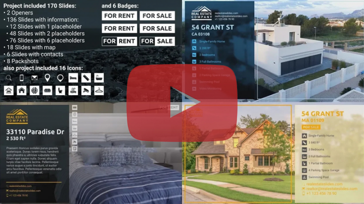 Real Estate Promo with Glass Transitions