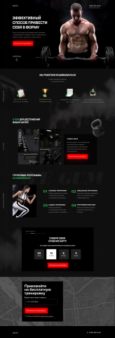   - Landing Page