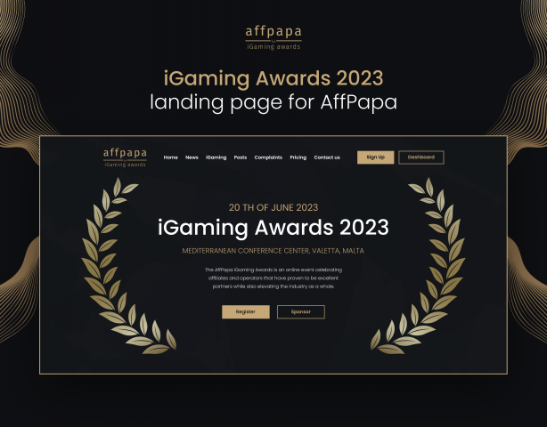 AffPapa iGaming Awards 2023 | Landing Page