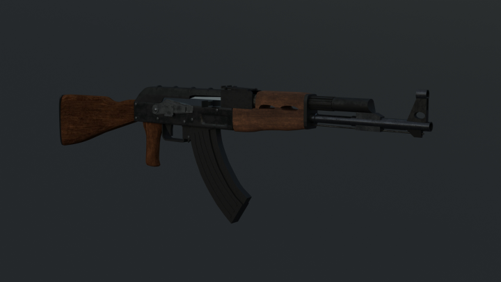 3D Model AK47
