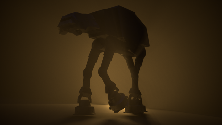 Star Wars AT-AT Walker 3D Model FBX