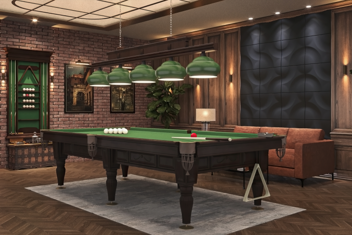 Billiard room