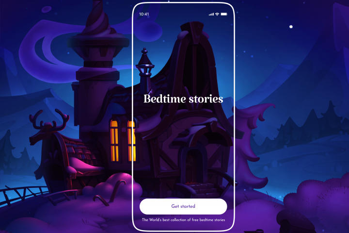 Bedtime stories (Mobile app)