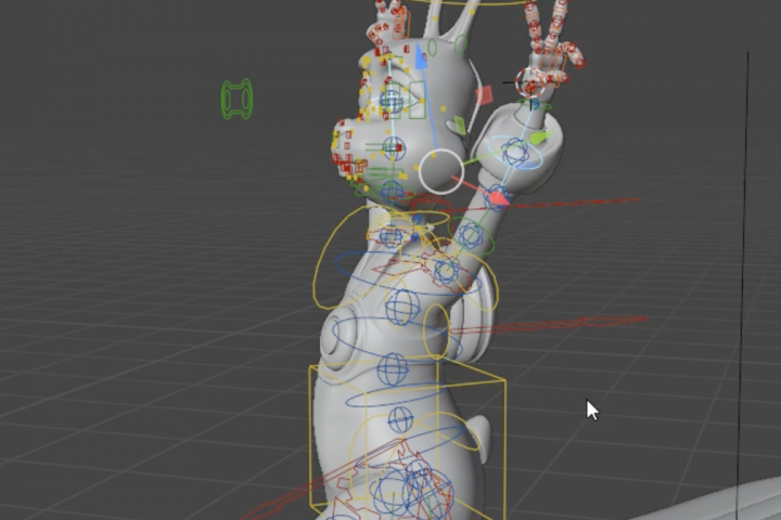 3D VFX. Character animation