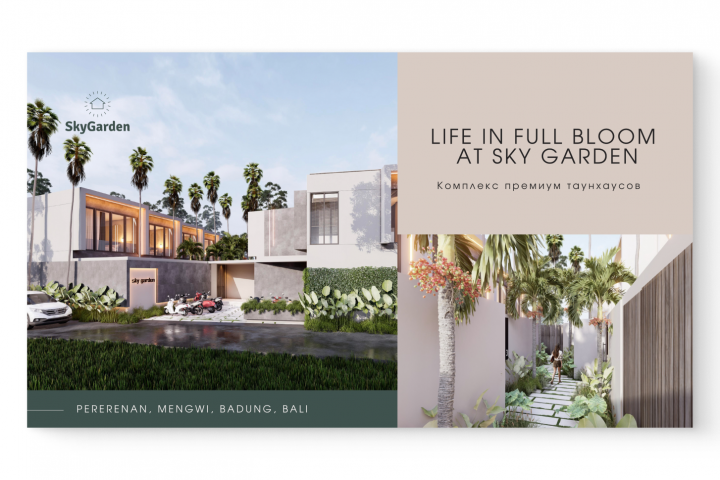 Townhouses in Bali | Skygarden  