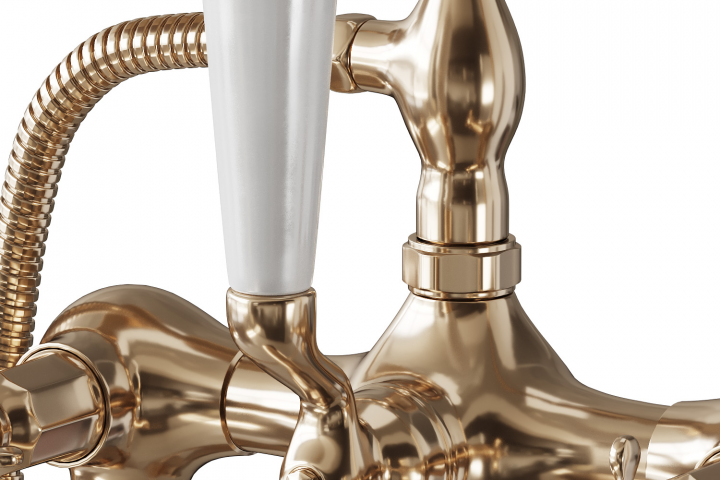 Perrin & Rowe Edwardian Collection Bathroom Faucet_2