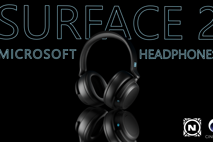 Microsoft Surface Headphones 2 | 3D Product Animation | Cinema 4