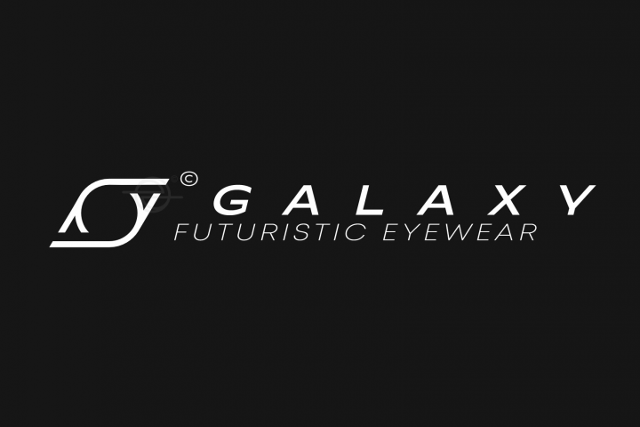 Galaxy. futuristic eyewear.